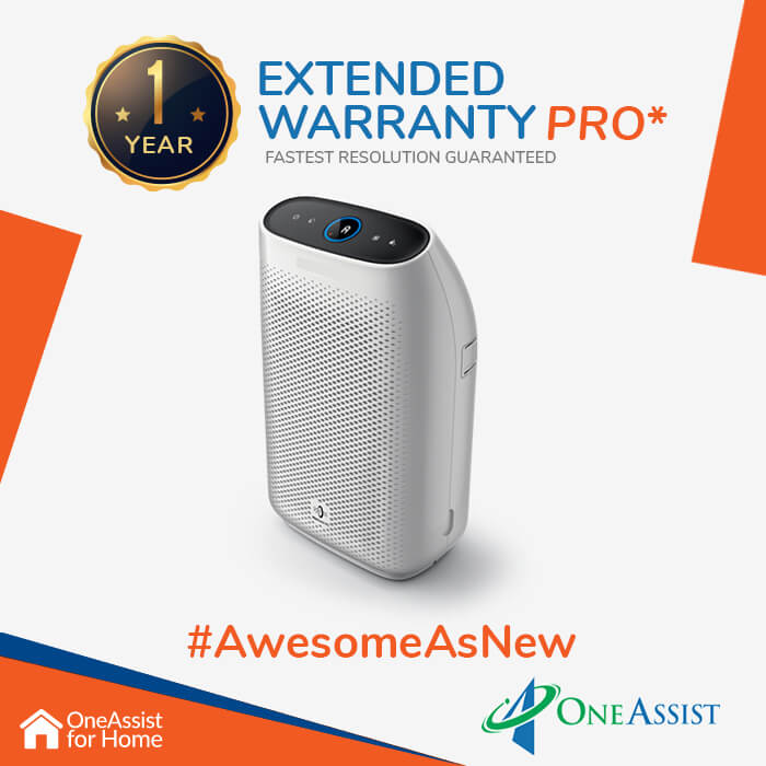OneAssist One Year Plan (Device Price Range 25001 - 35000) for Air Purifier