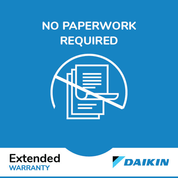 Daikin Comprehensive Warranty - Inverter Heat Pump