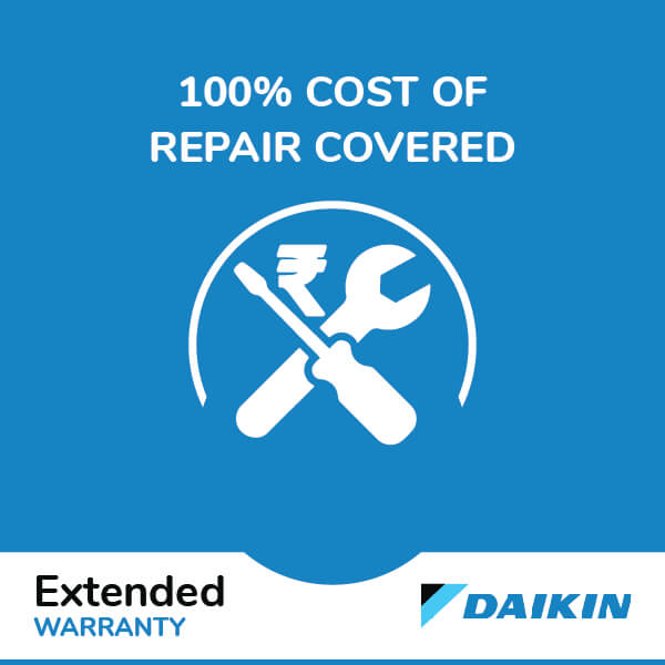 Daikin Comprehensive Warranty - Inverter Heat Pump