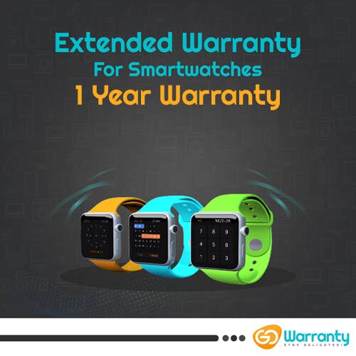 GoWarranty One Year Plan (Device Price Range 1 - 5000) for Smart Watch 