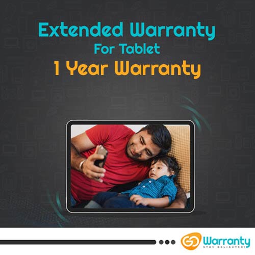GoWarranty One Year Plan (Device Price Range 1 - 10000) for Android Tablet