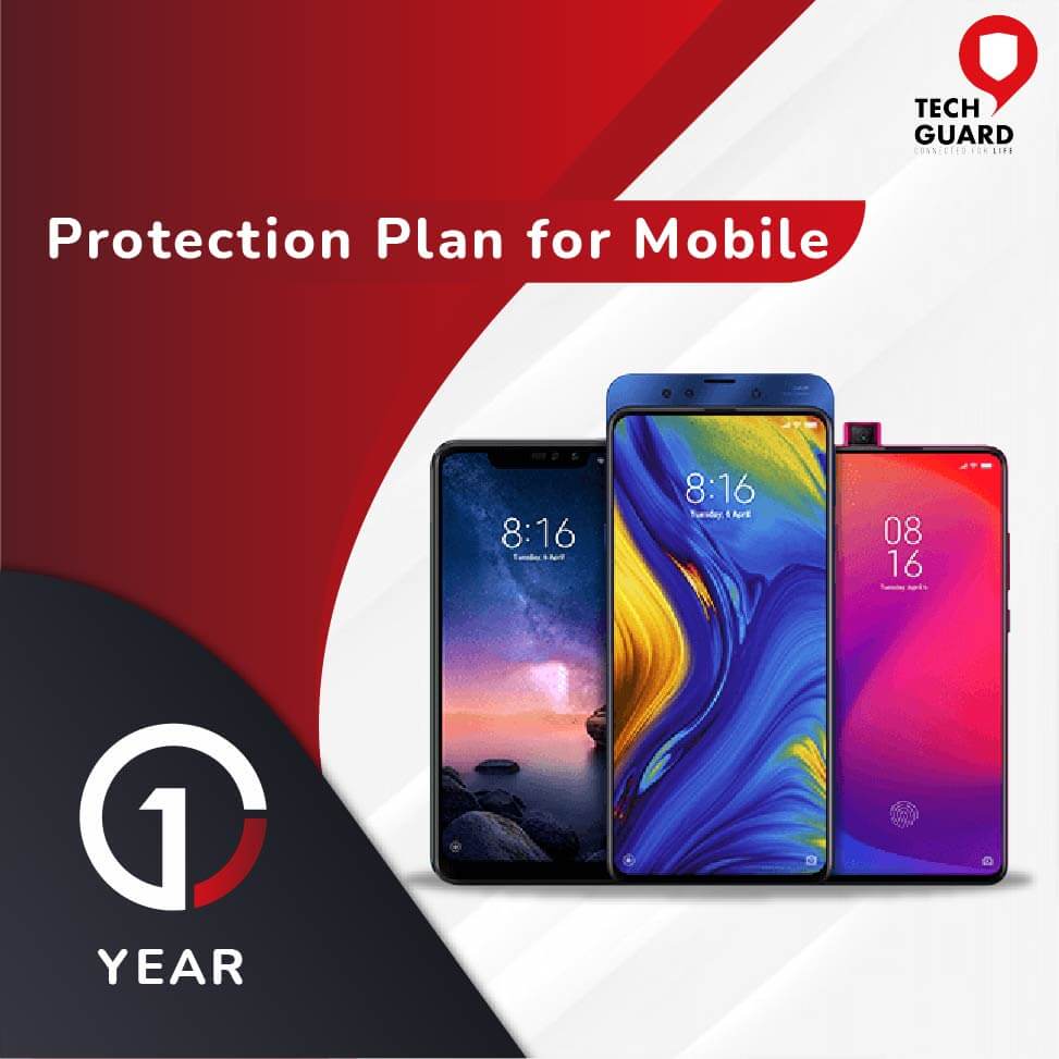 TechGuard One Year Plan (Device Price Range 10001 - 15000) for Mobile