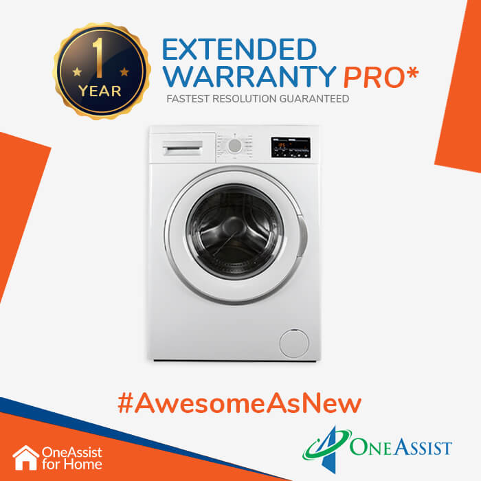 OneAssist One Year Plan (Device Price Range 5000 - 15000) for Washing Machine