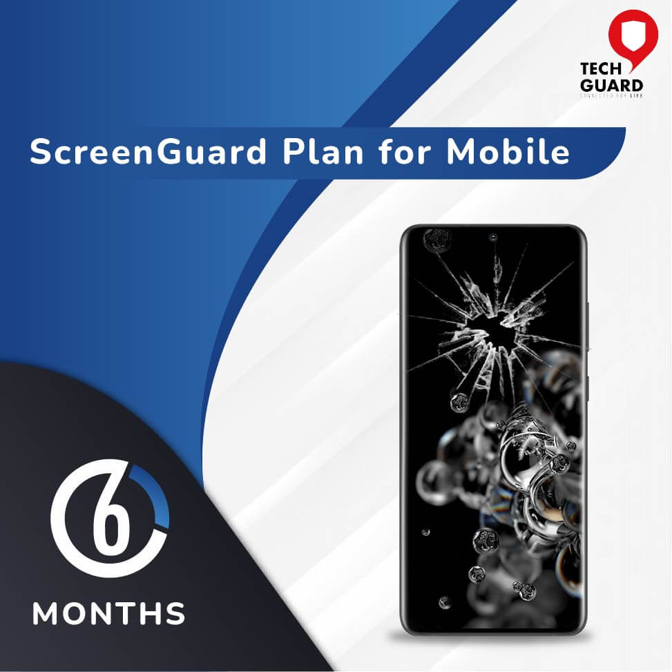 TechGuard Six Months Screen Guard (Device Price Range 20001 - 25000) for Mobile